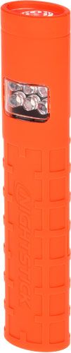 Nightstick Dual-Light Flashlight with Belt Clip Red