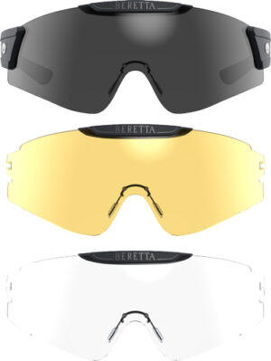 BERETTA INTERMASK EYEGLASSES - INTERCHANGE FUME/NEUTRAL/YLLW