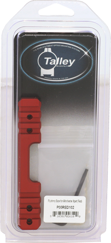 Talley Picatinny Base for Winchester Xpert .22LR - Red
