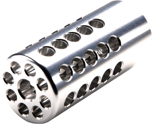 Tactical Solutions 22LR Silver Compensator 1/2x28 TPI