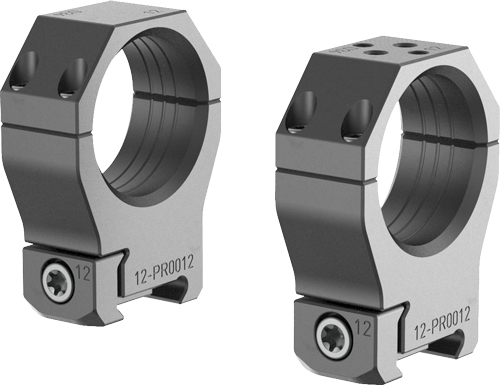 Audere PSR 34mm High Scope Rings - Black