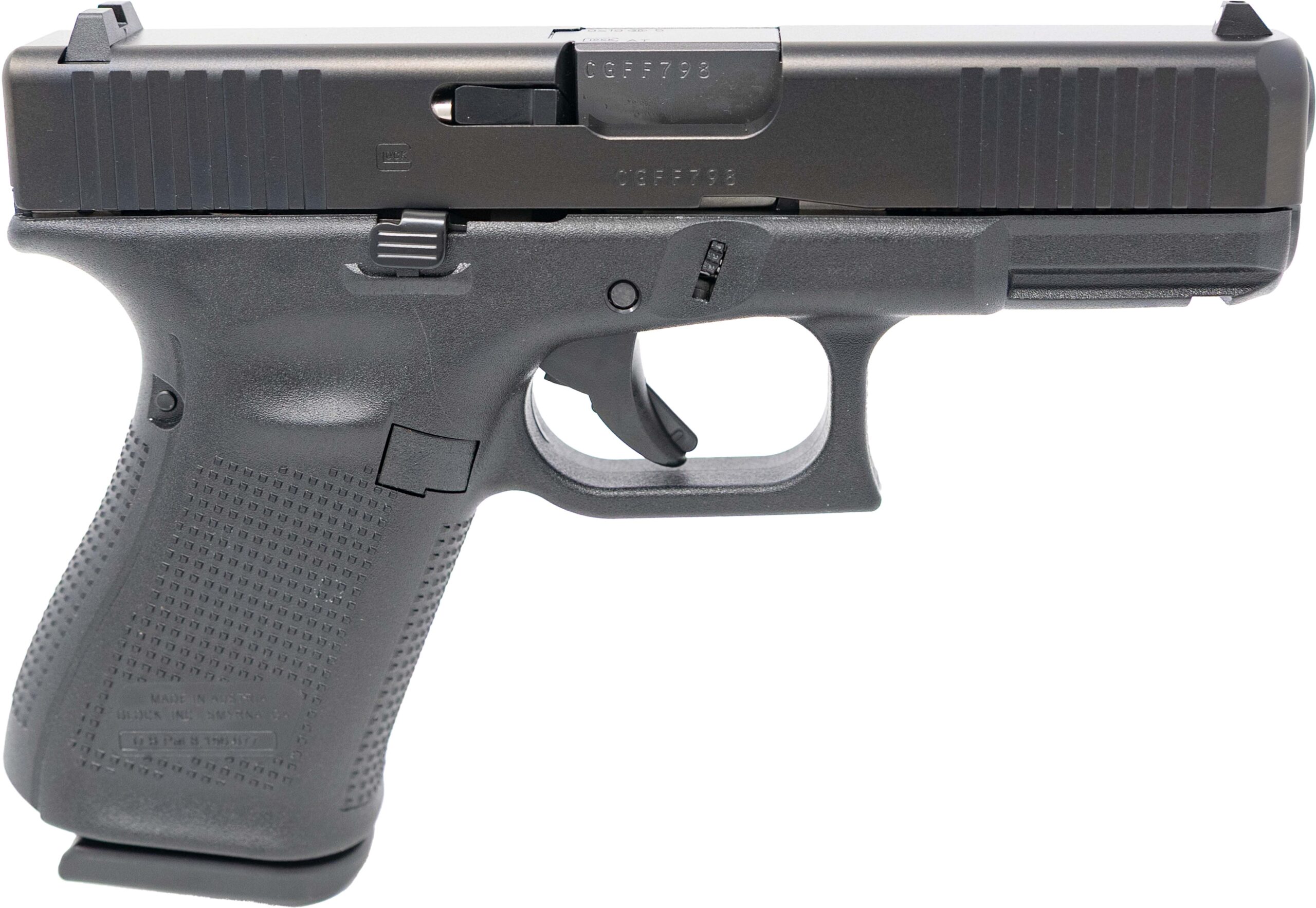 Glock G19 Gen5 9mm Pistol - 15+1 Capacity