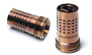 Q Cherry Bomb Muzzle Brake 1/2x28 for .22 LR