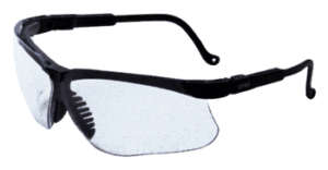 Howard Leight Genesis Shooting Glasses - Black/Clear