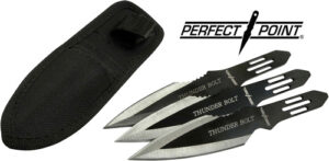 MC PERFECT POINT 6.5" SPEAR - POINT THROWING KNIVES 3-PACK