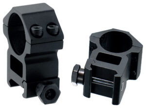 UTG 1" High Profile Scope Rings - Matte Black