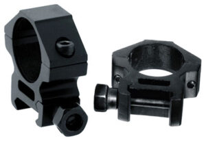 UTG 1" Low Profile Scope Rings - Matte Black