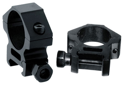 UTG 1" Low Profile Scope Rings - Matte Black