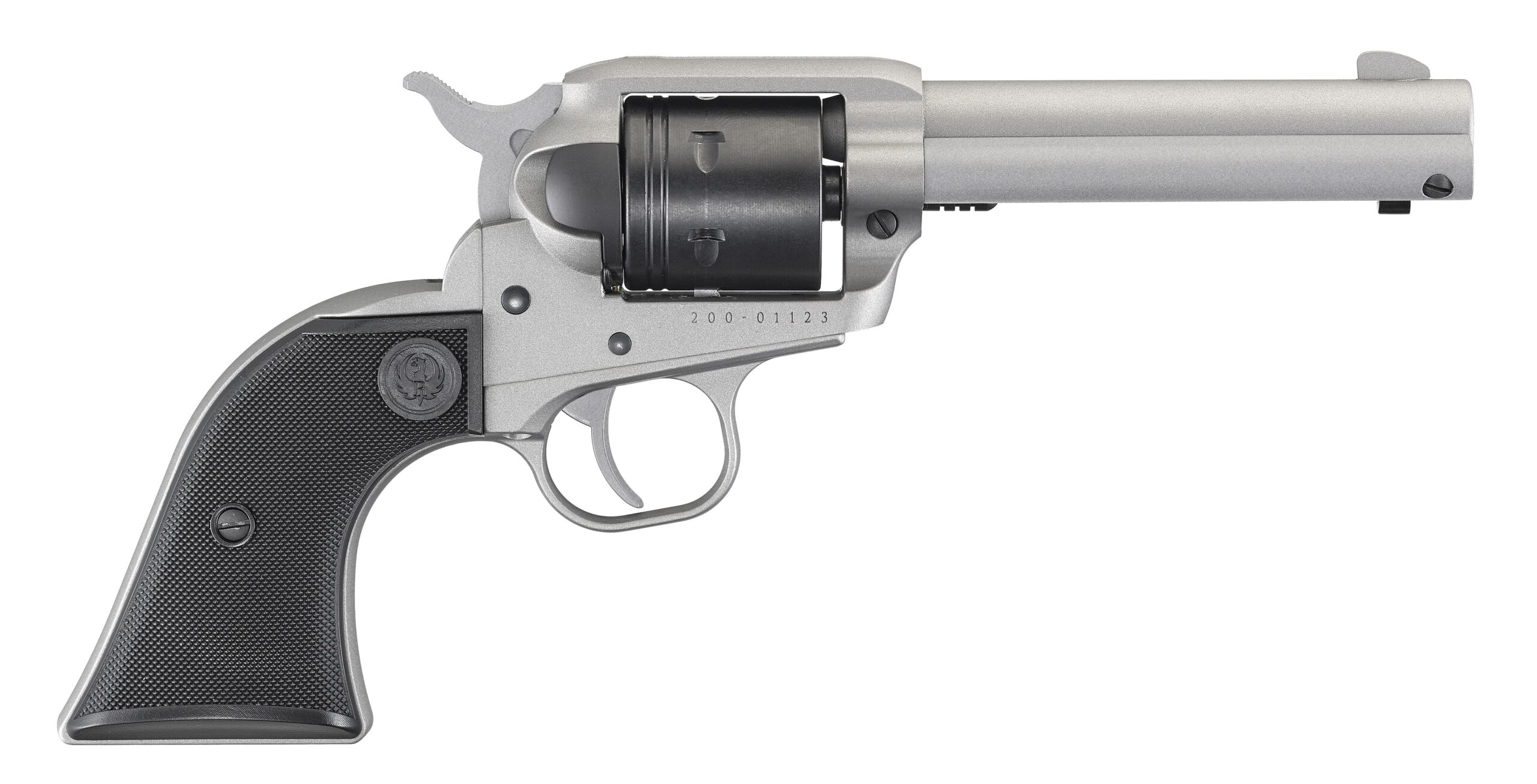 Ruger Wrangler .22 LR Silver Revolver - 4.62" Barrel