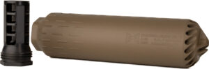 Huxwrx FLOW 762 Ti Titanium Suppressor - FDE