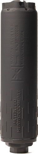 Huxwrx Flow 9K Ti 9mm Suppressor - Black Nitride