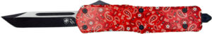 Templar Knife Small OTF Red Bandana 2.75" Tanto Blade
