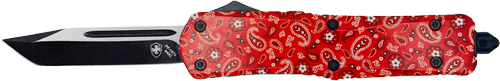 Templar Knife Small OTF Red Bandana 2.75" Tanto Blade