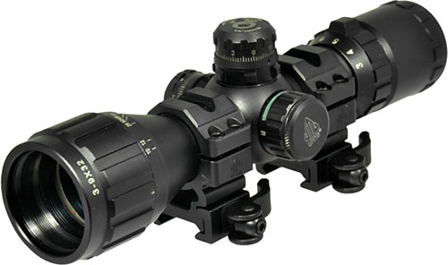 UTG BugBuster 3-9x32 RGB Mil-Dot Rifle Scope