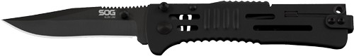 SOG SlimJim Black TiNi Folding Knife 3.18" Blade