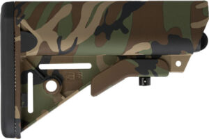 B5 Systems SOPMOD Enhanced AR-15 Stock Woodland Camo