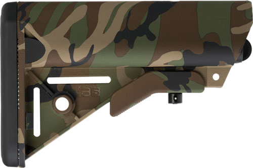 B5 Systems SOPMOD Enhanced AR-15 Stock Woodland Camo