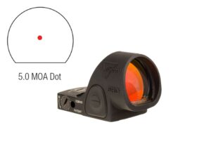 Trijicon SRO 5 MOA Red Dot Sight Adjustable LED