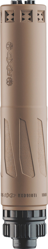 Dead Air RXD910Ti 9mm/10mm Titanium Suppressor FDE