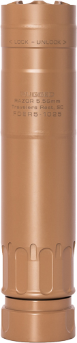 Rugged Suppressors Razor 556 FDE Silencer