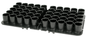 MTM TRAY FOR DELUXE SHOTSHELL - CASE 12GA 50-ROUNDS BLACK