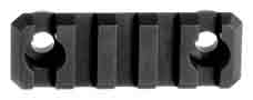 Troy Industries 2" Picatinny Rail Section Black