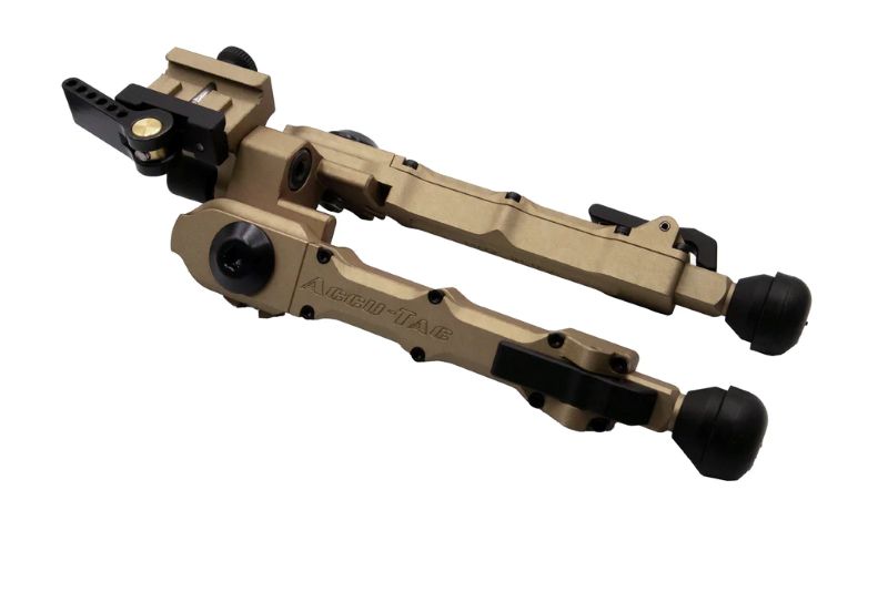 Accu-Tac BR-4 G2 Bipod for Bolt Rifles - ARCA Gen 2 Tan