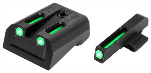TRUGLO Brite-Site Kimber Pistol Sight Set - Tritium/Fiber Optic