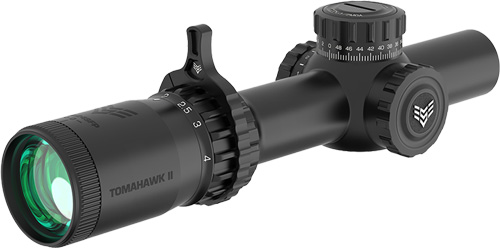 Swampfox Tomahawk II 1-4x24mm Fiber Optic Scope