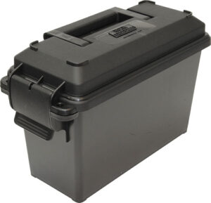 MTM Compact Tactical Pistol Case Dark Gray Lockable