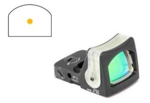 Trijicon RMR D-I Sight 9 MOA Amber Dot