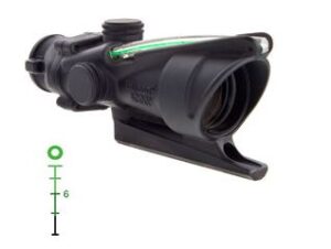 Trijicon ACOG 4x32 Rifle Scope with Green Donut Reticle