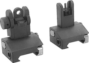 J&E Polymer Flip-Up Sight Set for AR-15