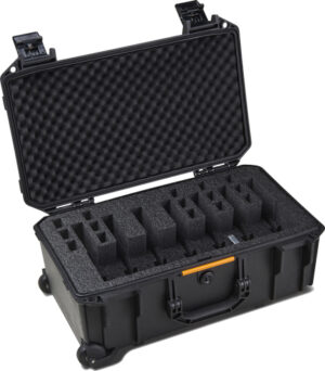 Pelican Vault V525PF7 7-Pistol Case with Pre-Cut Foam