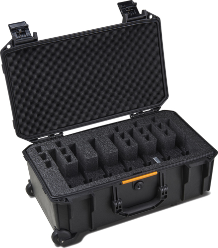 Pelican Vault V525PF7 7-Pistol Case with Pre-Cut Foam