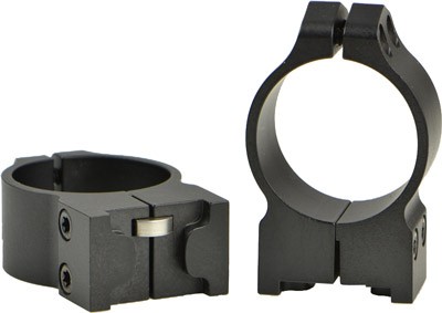 WARNE RINGS 30MM RUGER MEDIUM - M77/HAWKEYE/SUP. REDHAWK MATTE