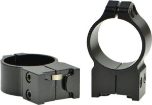 Warne 30mm Ruger High Scope Rings - Matte Black
