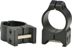 Warne Maxima Matte Black 1" Medium Scope Rings