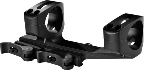Warne X-SKEL Quick Detach 1" Picatinny Mount Black