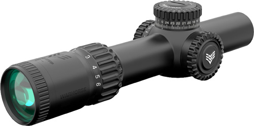 Swampfox Warhorse 1-6x24mm FFP Green Scope