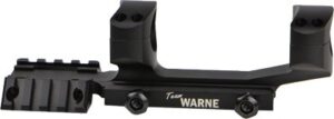 Warne 1" Tactical RAMP Mount - Picatinny Black