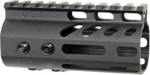 Guntec Ultra Light 4" M-LOK Handguard Black