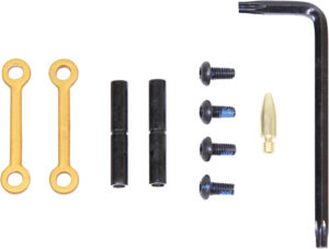 Guntec AR15 Anti-Rotation Pin Set - Anodized Gold