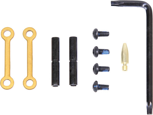Guntec AR15 Anti-Rotation Pin Set - Anodized Gold