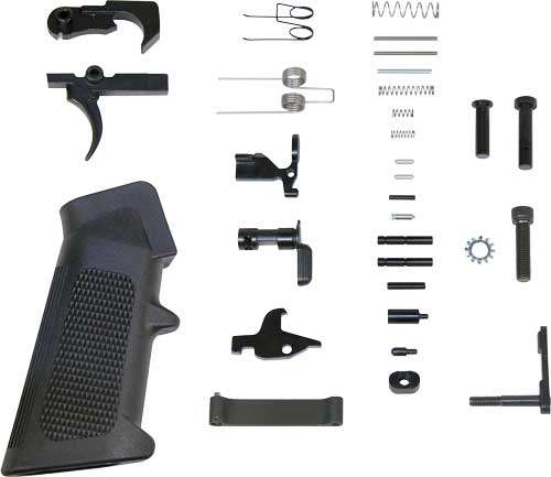 Guntec USA AR15 Lower Parts Kit with A2 Grip