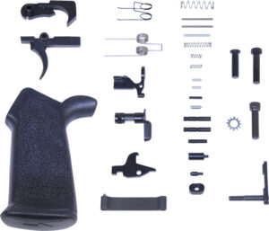 Guntec USA AR15 Complete Lower Parts Kit with Grip
