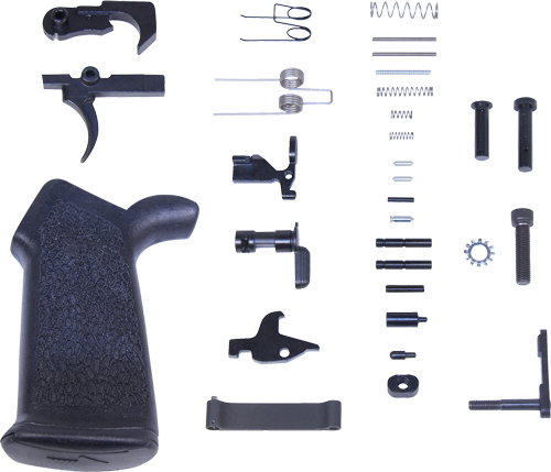 Guntec USA AR15 Complete Lower Parts Kit with Grip