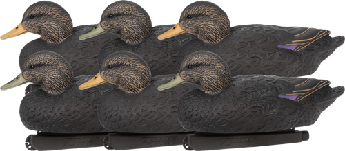 ZINK Black Duck Floater Decoys - 6 Pack