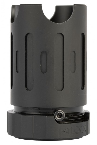 SilencerCo ASR Blast Shield Muzzle Brake - Black