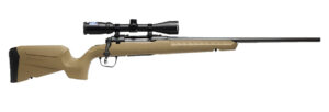 SAVAGE ARMS AXIS 2 CPT 6.5CR BL/FDE PKG  #